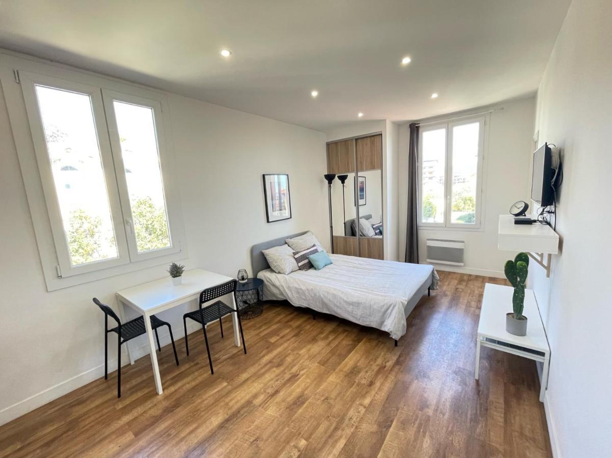 Nice Renting - Cambrai02 - Studio Beach Sea View - Ac - Promenade Des Anglais ภายนอก รูปภาพ